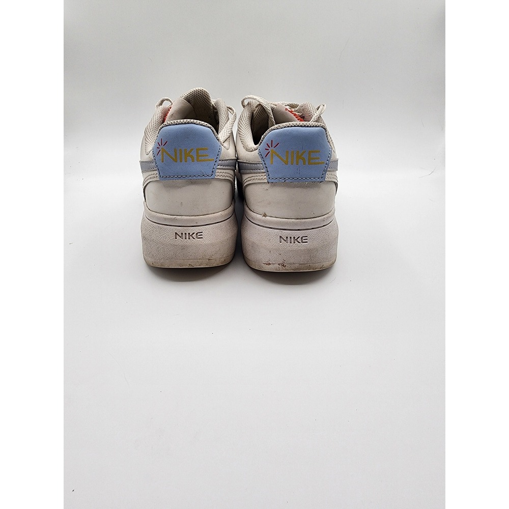 Nike Court Vision Alta Platform Sneakers Sail Light Blue Size 10 - Picture 4 of 6